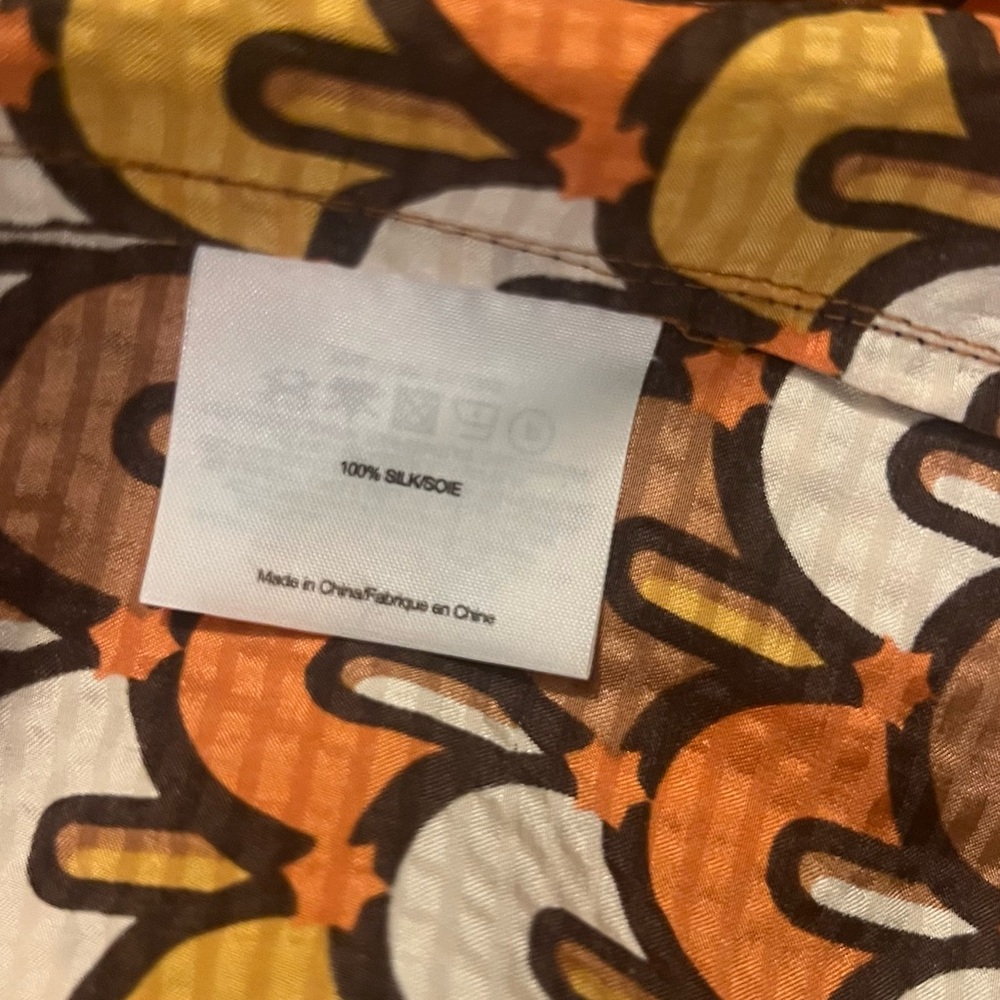 Tory Burch Multicolor Patterned A-Line Pleated Sk… - image 5